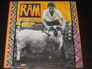 Paul And Linda McCartney rare '71 1st press LP Ram on Apple  EX  yex 1/1 Beatles