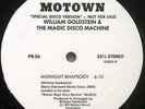 WILLIAM GOLDSTEIN & MAGIC DISCO MACHINE Midnight Rhapsody RARE MOTOWN PROMO 12