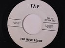 TINY LEWIS: Too Much Rockin / I Get Weak 45 (dj) rare Blues & R&B