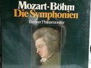 4 / Mozart Symphonien 1-41 Berliner Philharmoniker K. Böhm 15 LP DG Sealed, ovp