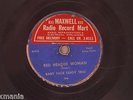 Rare BABY FACE LEROY TRIO Red Headed Woman/Boll Weavel PARKWAY 78 Muddy Waters
