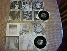 FLUX OF PINK INDIANS    NEU SMELL + THE HOUSE THAT MAN BUILT   2 X CRASS SINGLES