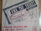 THE BEATLES - PLEASE PLEASE ME/ASK ME WHY SUPER RARO SINGLE ESPAÑOL 1963