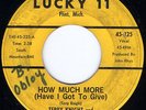 HEAR  Terry Knight And The Pack-How Much More '66 MI snotty fuzz punk put down