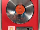 Frida - Something Going On platin Schallplatte goldene ABBA