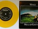 PAUL MCCARTNEY WINGS Mull of Kintyre Girl's School Yellow Vinyl Israel RARE