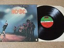 AC/DC Let There Be Rock. Vinyl Album 1977. Plays Ex'