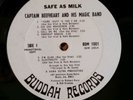 CAPTAIN BEEFHEART SAFE AS MILK WHITE LABEL PROMO MONO LP BDM 1001