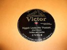 Collins & Harlan / Billy Golden RACE RECORD 78 Niggah Loves His Possum / Turkey