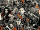 Tyler Stout Guardians of the Galaxy Soundtrack Vinyl Mondo with handbill marvel