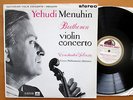 ASD 377 ED1 W/g Beethoven Violin Concerto Menuhin Silvestri 1960 EXCELLENT