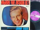 Johnny O'Keefe ORIG OZ LP Where the action is EX 1966 MONO Leedon LL32285  