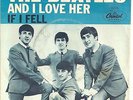 Beatles And I Love Her If I Fell Capitol 5235 w/PS VG+