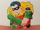 BATMAN 45RPM Record w. ROBIN Die Cut Sleeve 1966 Synthetic Plastic Rec.