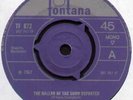 O'HARA'S PLAYBOYS BALLAD OF THE SOON DEPARTED / TELL ME WHY 1967 UK 7