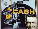 JOHNNY CASH With His Hot & Blue Guitar LP OOP red vinyl Get Back reissue import