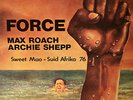 Dop.LP. Max Roach Archie Shepp Force Sweet Mao Suid Afrika 76 Saxophone Drum Duo
