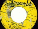 RARE 1966 SKA - ALCATRAZ - BABA BROOKS // ALTON ELLIS - TREASURE ISLE 7