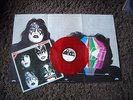 Kiss - Dynasty ... red vinyl + poster ... german release, mega-rare & top