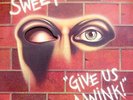 THE SWEET Give Us A Wink LP VRL7089 with Inner sleeve
