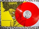 The Cramps, Bad Music For Bad People,Rare RED VINYL U.S.A L.P,not picture disc