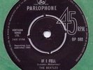 Beatles If I fell Parlophone DP 562 Ex Export Issue