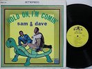 SAM & DAVE Hold On, I'm Comin' ORIGINAL 1966 LP STAX 708 STEREO Play Graded