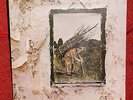 Rare Led Zeppelin IV Vinyl 1971 Issue - Porky/Pecko Duck - Label/Sleeve Misprint