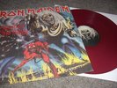 IRON MAIDEN -THE NUMBER OF THE BEAST- HARD TO FIND LTD EDITION BLOOD RED VINYL