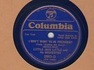 78 RPM Little Jack Little blue wax Columbia 2993-D in E-