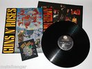 Guns 'n Roses 'Appetite For Destruction' 1987 ORG LP Robot Sleeve +Patch EX+/VG+