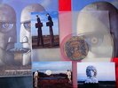PINK FLOYD - THE DIVISION BELL -CLEAR VINYL WITH LYRIC SHEET, POSTER, CARDS-MINT