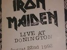 iron maiden  live at donington rare limited edition no 2428 triple lp vinyl