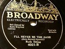 Broadway 4021 Ruth Etting-I'll Never Be The Same (NYC 1932)