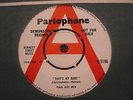FOUR JUST MEN - THAT'S MY BABY ORIG UK PARLOPHONE DEMO 45 EX+ FREAKBEAT PSYCH