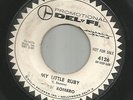 ROCKABILLY bw/ TEEN--CHAN ROMERO-- MY LITTLE RUBY --HEAR BOTH- 1959 DJ DEL-FI