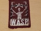 WASP Patch W.A.S.P. Aufnäher rar