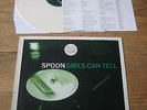 SPOON: girls can tell LP / ORIGINAL white vinyl press RARE CLASSIC in EX