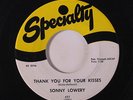 SONNY LOWERY: Thank You For Your Kisses / Do You Promise? 45 Oldies