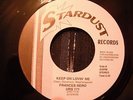 Northern Soul Reissue 45 - Frances Nero Keep on Lovin' Me - Betty O'Brien