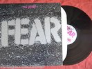 FEAR The Record slash 1982 Early Punk RECORD LP VG++