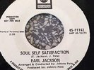 NORTHERN SOUL 45--Earl Jackson Soul Self Satisfaction--EX Promo ABC 11142