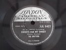 THE DRIFTERS SWEETS FOR MY SWEET RARE INDAIN 78 RPM RECORD