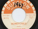 HEAR - Rare R&B / Soul 45 - The Sunglows - Honeychild - Sunglow # 117