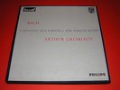 ARTHUR  GRUMIAUX  PLAYS  COMPLETE   SONATAS   BACH        PHILIPS   STEREO    NM
