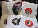 Box of Various 60s,70s and 80s -45 Vinyl RPM Records-Classics   Set Of 40