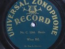 78 RPM --  Vess Ossman, Universal Zonophone Record C 5244, G+