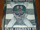 STORMTROOPERS OF DEATH SPEAK ENGLISH OR DIE 1985 MRI1269 VINYL RECORD MEGAFORCE
