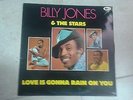 lp  muy buen estado BILLY JONES & THE STARS - LOVE IS GONNA RAIN ON YOU