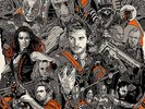 Tyler Stout Guardians of the Galaxy Soundtrack Vinyl Mondo with handbill marvel